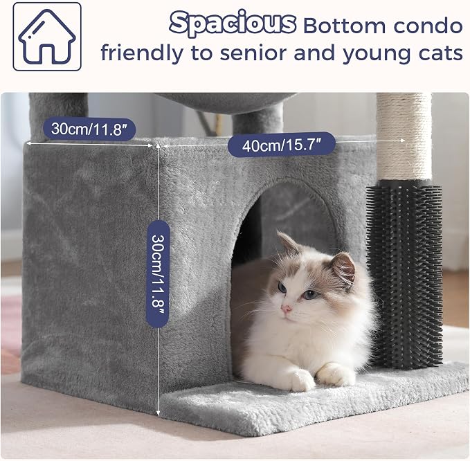 Cat Tree 32 Inches Small Cat Tower - Image 5
