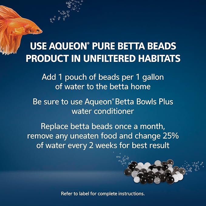 Aqueon PURE Betta Beads, Water Care - Image 5