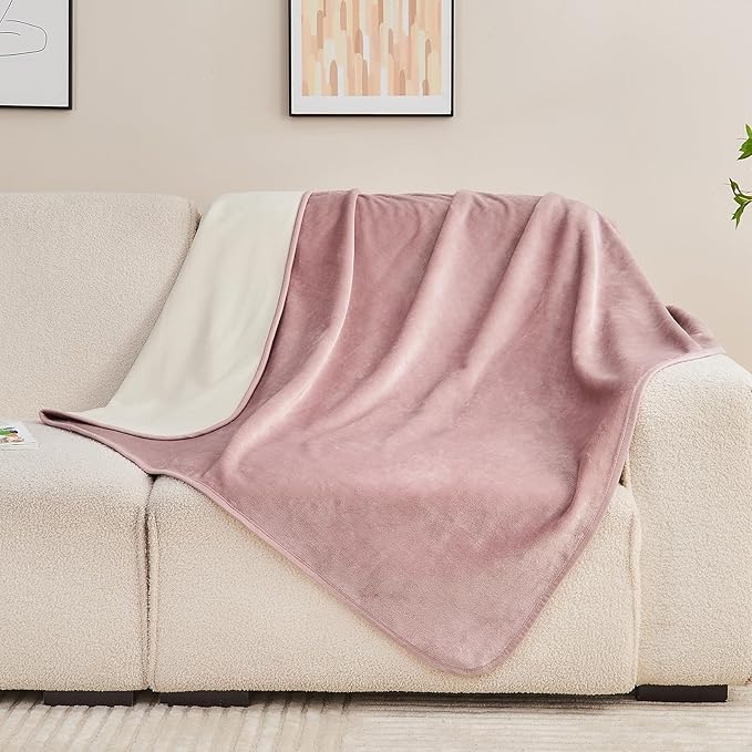 Waterproof Blanket 40"x60" for Adults, Reversible Waterproof Bed Cover for Dogs by Yaning