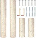 PowerKing Natural Sisal Replacement Scratching Post, 4 Pieces M8 Cat Scratch by PowerKing