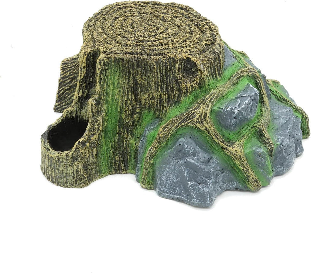 Large Resin Turtle Tank Reptile Hideout Cave - GlobalHabitat Supply