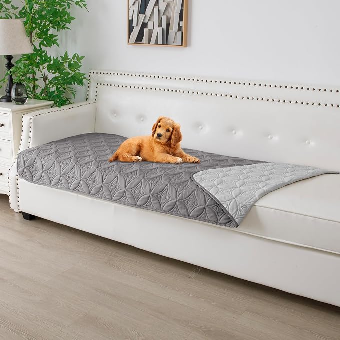 Waterproof Dog Blanket, 30x70 inches Small Pet Couch Covers by TuffeelHome
