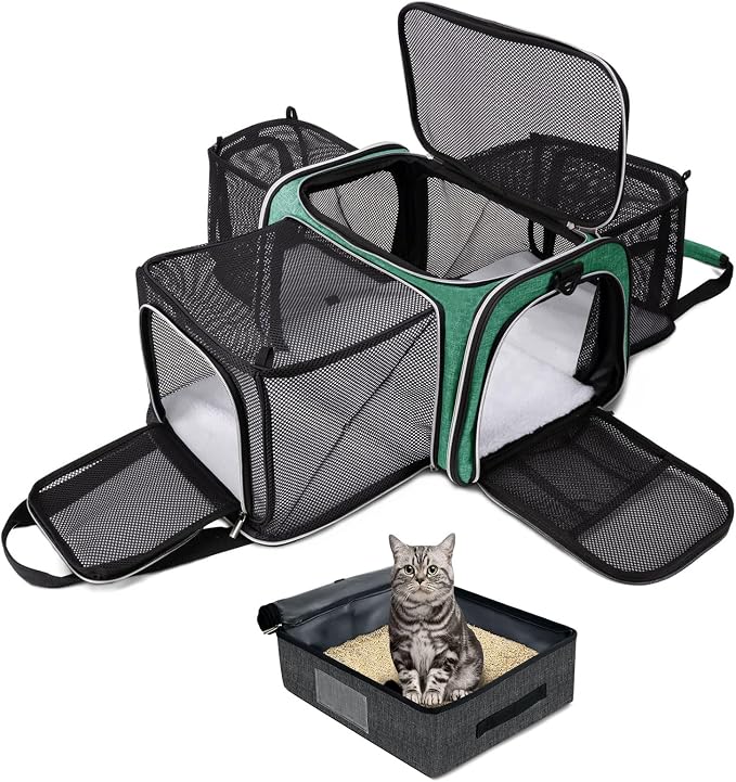 BAGLHER Expandable Cat Carrier by BAGLHER