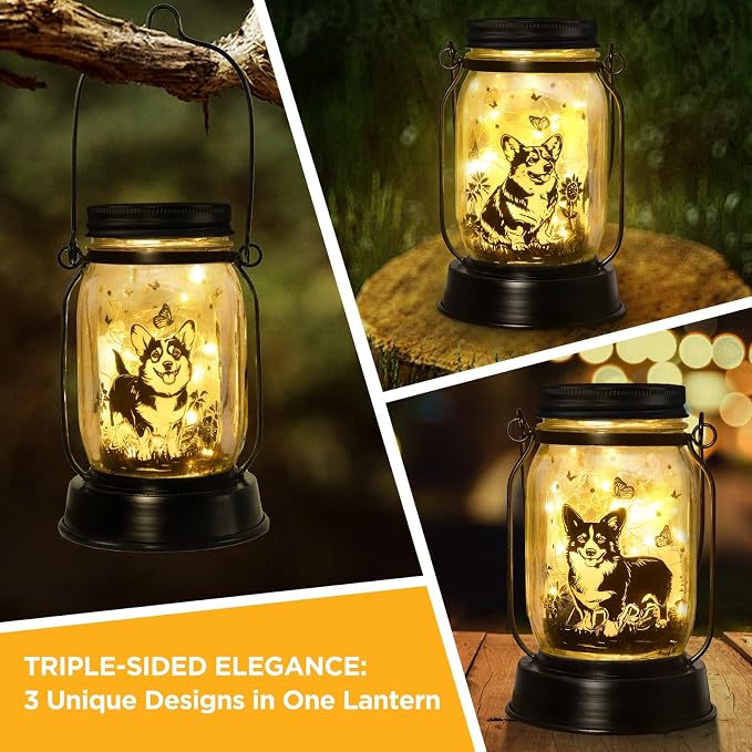 kyoryuger Corgi Gifts for Women/Men Corgi Solar Lanterns Dog Mom Birthday Dog - Image 2