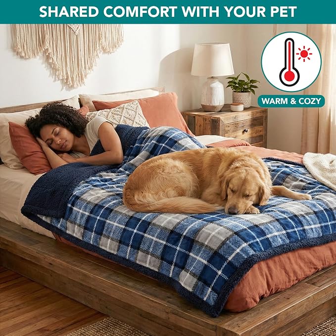 PetAmi Waterproof Dog Blanket for Medium Large Dog Puppy Cat Throw for Couch - Image 4