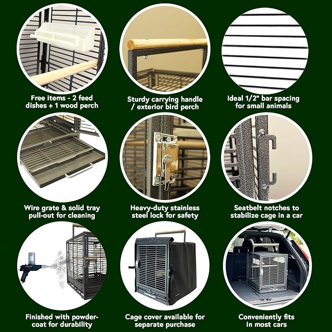 ZooPro Pet Travel Cage - Image 3