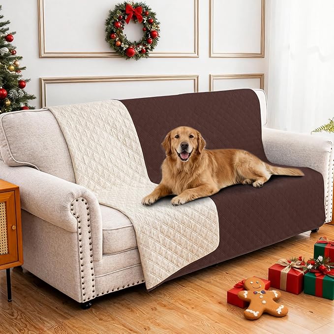 Waterproof Dog Bed Cover Pet Blanket, Soft Couch Cover by CYCMACOHOME
