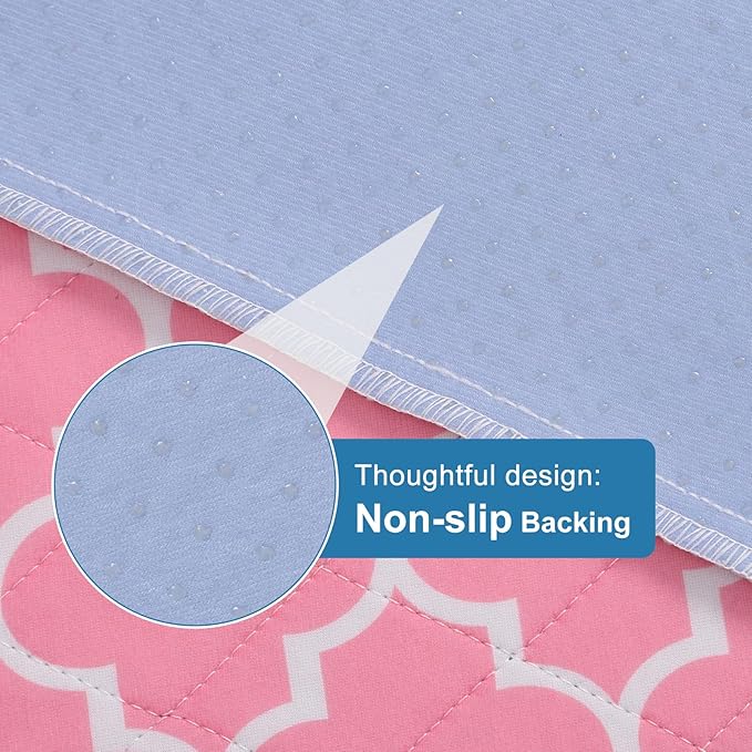 OUTCREATOR® Washable Bed Pads 34" x 56", Incontinence Mattress Protector - Image 3