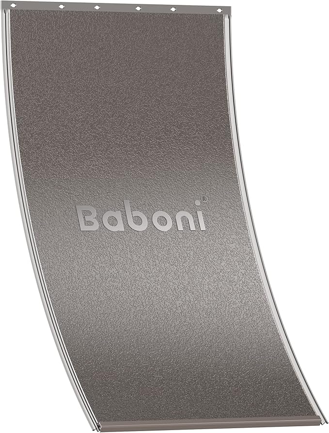 Baboni Pet Door for Wall, Steel Frame and Telescoping Tunnel, Aluminum Lock - Image 8