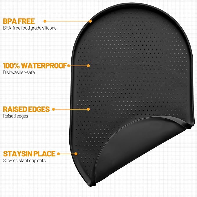 Hubulk 100% Waterproof Silicone Pet Feeding Mat - Image 2