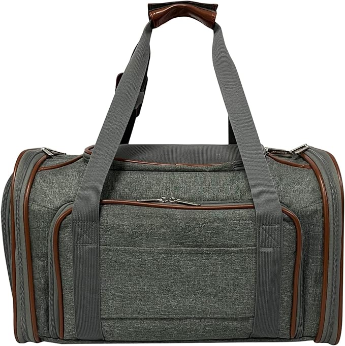 Mr. Peanut's Expandable Airline Approved Soft Sided Pet Carrier, Luxury Travel - Image 7