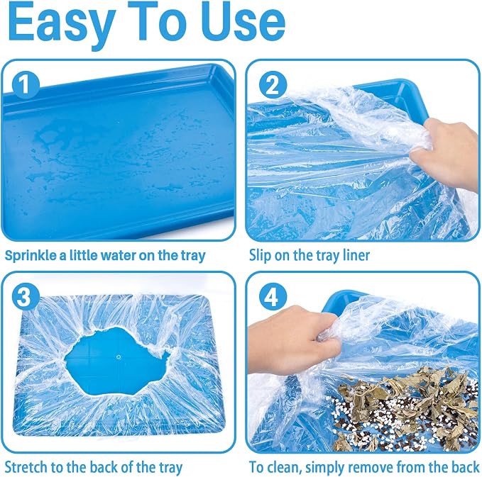 Clear Plastic Disposable Cage Liner - Image 5