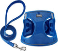 Dog Harness with Leash Set, No Pull Adjustable Reflective Step-in Puppy Pet by BOOMIBOO