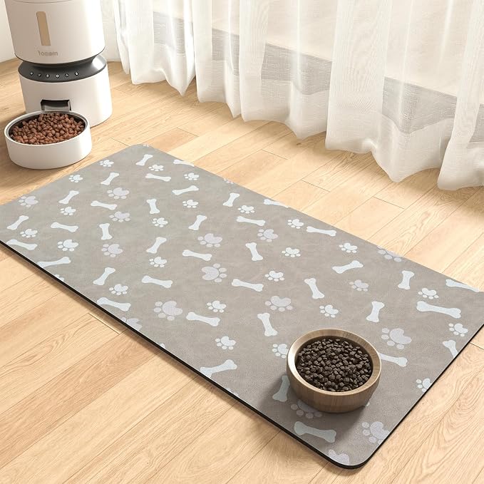 MontVoo Dog Food Mat-Pet Feeding Mat by MontVoo
