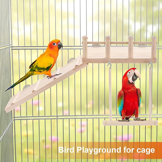 Wooden Bird Habitat Platform - Image 2