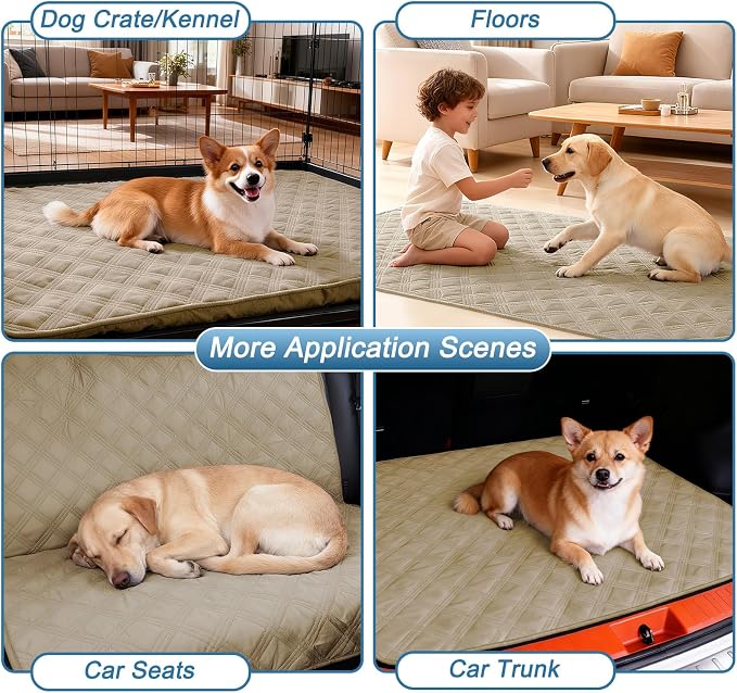 hyha Waterproof Dog Blanket, Reversible Pet Bed Blanket, Soft Sofa Couch Cover - Image 5