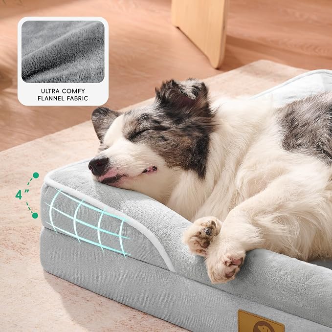 Homemate Dog Beds Large Sized Dog: 36x27 inch Orthopedic Large Dogs Bed XL - Image 5
