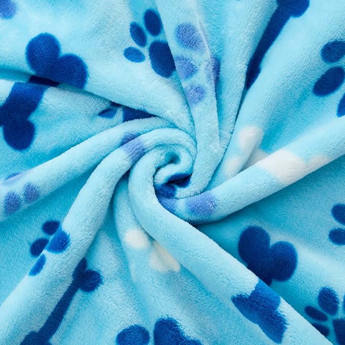 Allisandro Luxurious Dog Blanket, 350 GSM Super Fuzzy Microplush Fleece Pet - Image 2