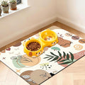 Pet Feeding Mat for Floors Waterproof Dog Mat for Food and Water Absorbent by Unknown