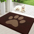 Buganda Dog Door Mat for Muddy Paws, Absorbent Dirt Trapper Non Slip Indoor by Buganda