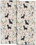 Cute Dachshund Hand Towels by amepay