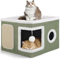 Shikha Cat Beds for Indoor Cats, Large Cat Cave by Shikha