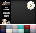GORILLA GRIP 100% Waterproof Raised Edge BPA Free Silicone Pet Feeding Mat by GorillaGrip
