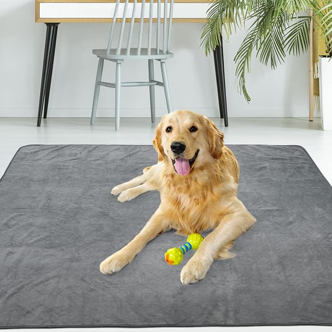 Washable Dog Pee Pads 36x48 2Pack Reusable Whelping Pads, Absorb Dog Mats - Image 8