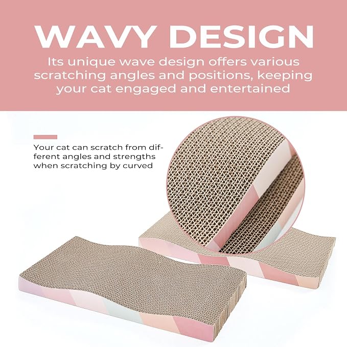 Cat Scratching Pads Cardboard Cat Scratchers - Image 4