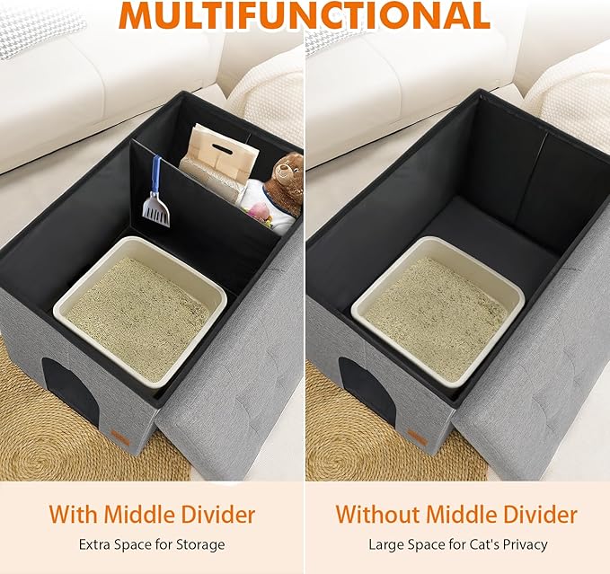 Cat Litter Box Enclosure Furniture - Image 5
