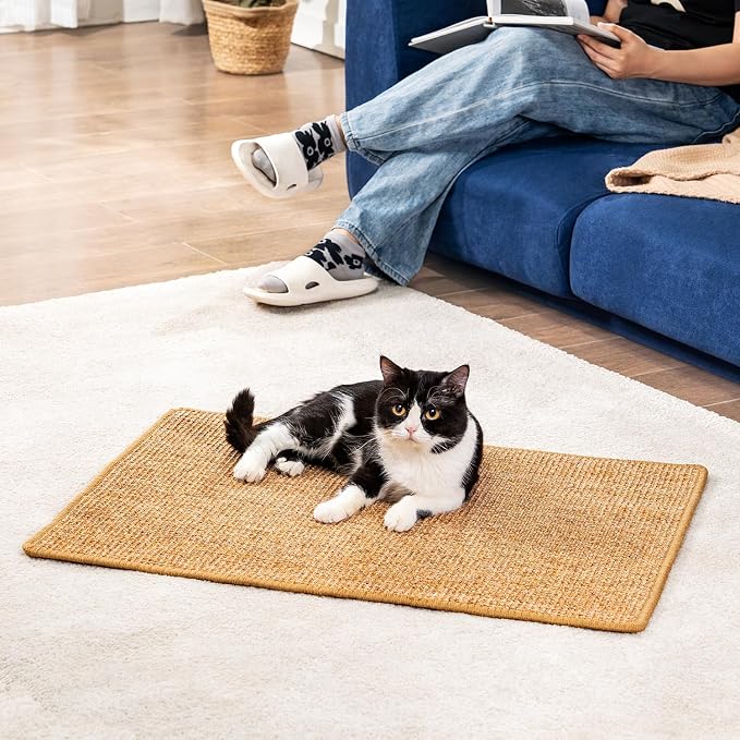 Cat Scratcher Mat, Sisal Cat Scratch Pad - Image 9