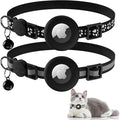 Vanjua 2 Pack Airtag Cat Collar Breakaway by Vanjua