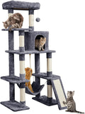 Yaheetech Large Multi-Level Cat Tree, 63 Inches Tall by Yaheetech