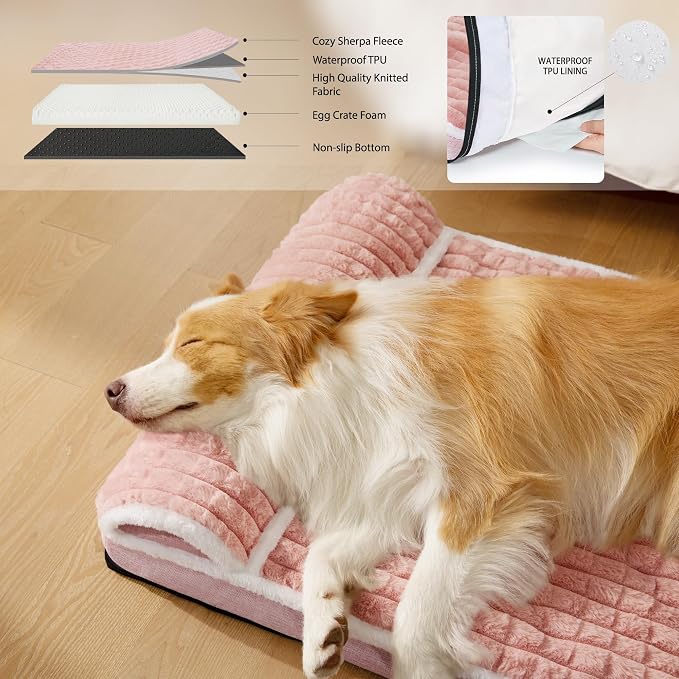 Orthopedic Jumbo Dog Bed Large Sized Dog - Image 3