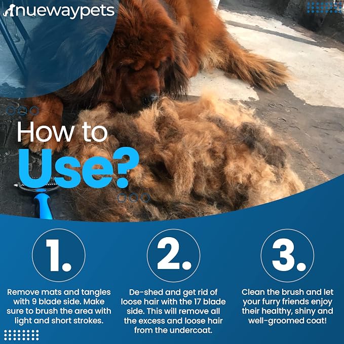Reduce Shedding with The Original FureverBrush® by NuewayPets - Image 3