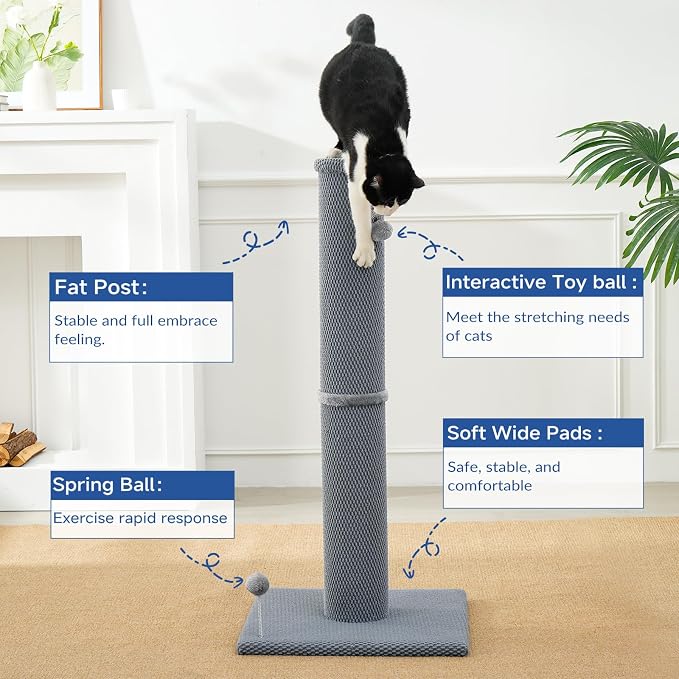 Cat Craft Cat Scratching Post Large Reticulate Carpet Scratching Post - Image 3