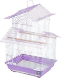 Prevue Hendryx SP1720-3 Shanghai Parakeet Cage, Lilac and White by PrevuePetProducts