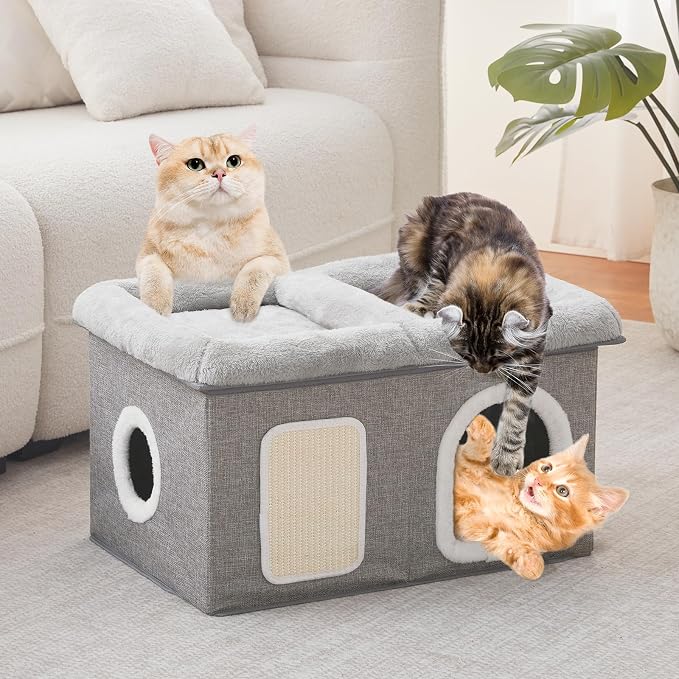 WINDRACING Cat Beds for Indoor Cats - Image 2