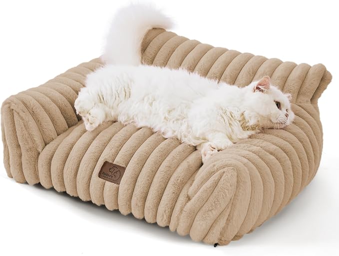 Bedsure ComfyFleece™ Cute Cat Couch - Image 8