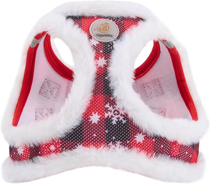 Hipubby Christmas Dog Harness and Leash Set, No Pull Soft Mesh Puppy Harness - Image 2