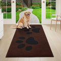 Buganda Dog Door Mat for Muddy Paws, Absorbent Dirt Trapper Washable Indoor by Buganda