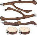 Mogoko 5PCS Bird Perch Natural Wood Grape Stick Stand, 3 Grape Stick Paw by Mogoko