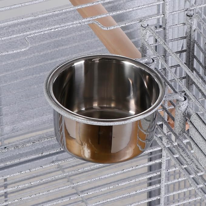 SUPER DEAL PRO 61-inch 2in1 Large Bird Cage - Image 7