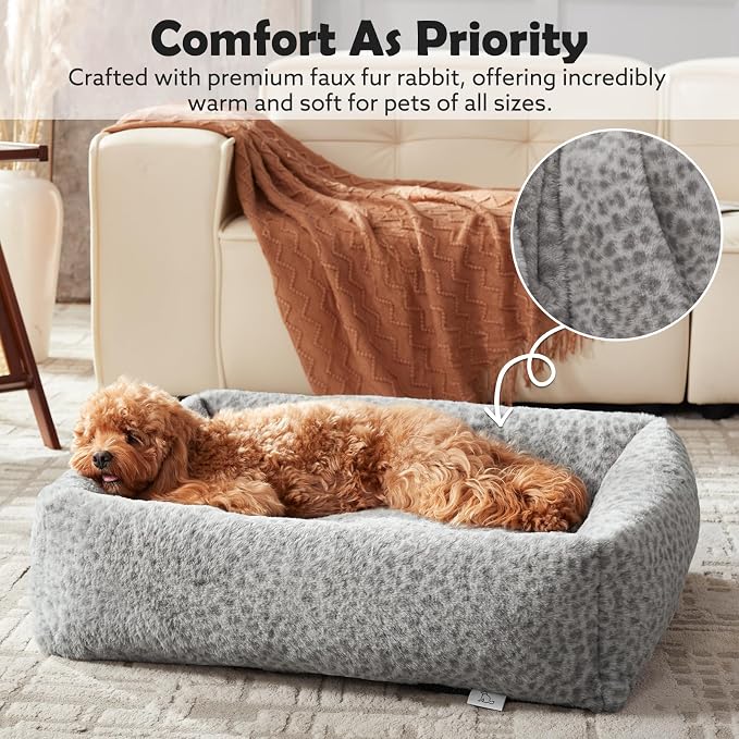 JOEJOY XL Dog Beds Large Sized Dog, Washable Orthopedic Premium Soft Corduroy - Image 6