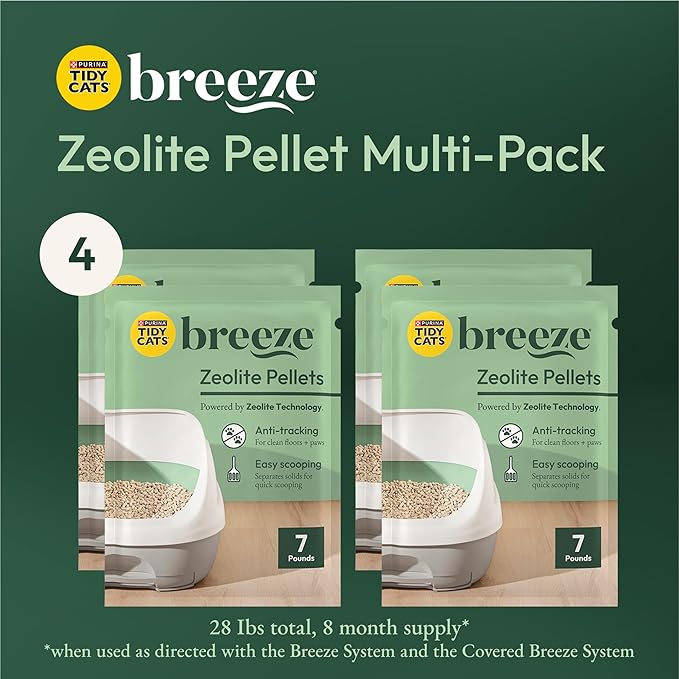 Purina Tidy Cats Litter Pellets, Breeze Refill Litter Pellets in Recyclable Box - Image 3