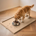 Dog Food Mat 36"x24", Waterproof Pet Feeding Mat by HICOOI