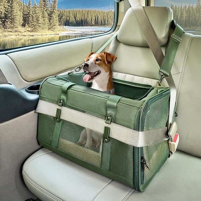 Petsfit 19x12x12 Pet Carrier for Large Cats, Soft-Sided Small Dog Travel Carrier by Petsfit