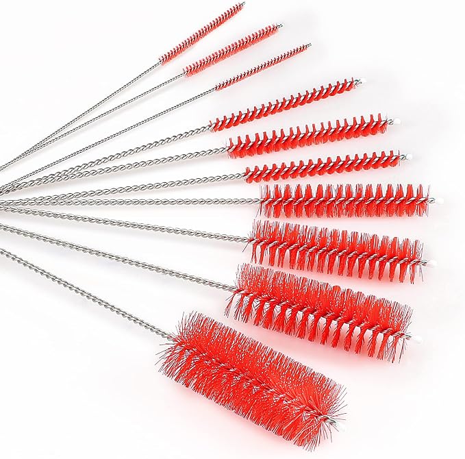CiaraQ Bottle Cleaning Brushes, 8 Inch Nylon Tube Brush Set, Cleaner - Image 6