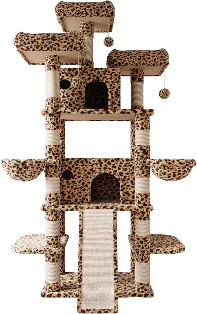 SHA CERLIN 81 Inches Extra Large Cat Tree - Image 9
