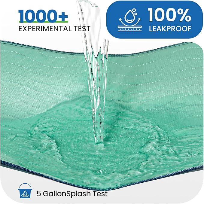 Noovirum® Washable Underpads, 34“x52” Reusable Incontinence Pads - Image 2